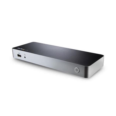 Startech MST30C2HHPDU Docking Station Usb-C De Dos Monitores Para Ordenador Port Til -   Replicador De Puertos Usbc Para Windows Mst - Con 60W Toma De Aliment - Tipología Específica: Docking Station; Funcionalidad: Expandir Los Puertos De Un Portatil; Color Primario: Gris; Material: Plastica