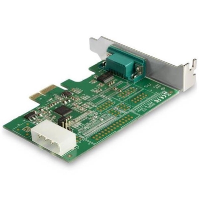 Startech PEX1S953LP StarTech.com Tarjeta PCI Express Adaptadora de 1 Puerto Serie RS232 - Tarjeta Controladora Serial PCIe RS232 - PCIe a DB9 UART16950 - Tarjeta de Expansión de Perfil Bajo - Windows y Linux (PEX1S953LP) - Adaptador serie - PCIe perfil bajo - RS-232 x 1