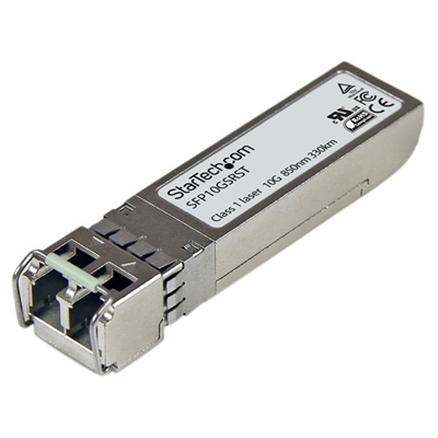 Startech SFP10GSRST Modulo Transceptor Transceiver Fibra Multimodo Sfp 10G 850Nm Lc Ddm M - Tipología Genérica: Transceptor; Tipología Específica: Transceptor 1000Basetx; Funcionalidad: Agregue El Puerto 1000Base-Lh Al Switch 1; Tipología: Multimodo