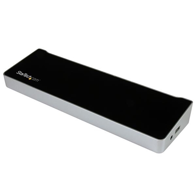 Startech USB3DOCKH2DP Replicador Puertos Usb 3.0 - Tipología Específica: Docking Station; Funcionalidad: Expandir Los Puertos De Un Portatil; Color Primario: Negro; Material: Plastica