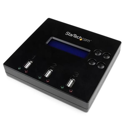 Startech USBDUP12 1 2 Standalone Usb 2.0 Flash Drive Duplicator - Tipología Genérica: Duplicador; Tipología Específica: Herramientas Variadas; Funcionalidad: Borrar Y Duplicar; Color Primario: Negro; Material: Plástico