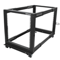 Startech 4POSTRACK12U - Rack Abierto De 4 Columnas 12U - Standard: 19''; Tipología: De Suelo; Unidades De Rack: 1 