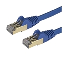 Startech 6ASPAT3MBL - StarTech.com 3m CAT6A Ethernet Cable, 10 Gigabit Shielded Snagless RJ45 100W PoE Patch Cor