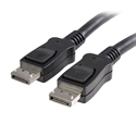 Startech DISPL2M - StarTech.com Cable de 2m Certificado DisplayPort 1.2 4k con Cierre de Seguridad Bloqueo co