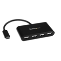 Startech ST4200MINIC - StarTech.com Hub Concentrador USB-C a USB A de 4 Puertos - Ladrón Adaptador USB Tipo C a U