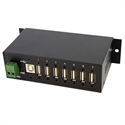 Startech ST7200USBM - StarTech.com Adaptador Concentrador HUB Ladrón USB 2.0 de 7 Puertos Reforzado Industrial I