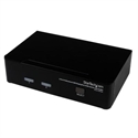 Startech SV231DPUA - StarTech.com Conmutador Switch Profesional KVM 2 Puertos Vídeo DisplayPort - USB con Audio