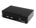 Startech SV231DVIUA - StarTech.com Conmutador Switch KVM - 2 puertos - USB 2.0 - Audio y Video DVI - 3x DVI-D He