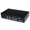 Startech SV431USB - StarTech.com Conmutador Switch Profesional KVM 4 Puertos Vídeo VGA - USB - Hasta 1920x1440