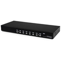 Startech SV831DUSBU - Switch Kvm 8X Vga Usb 1U Rack - N° Max Ordenadores/Servidores: 8; Vga: Sí; Ps/2 Raton: No;