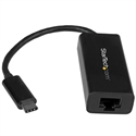 Startech US1GC30B - StarTech.com USB C to Gigabit Ethernet Adapter - Black - USB 3.1 to RJ45 LAN Network Adapt