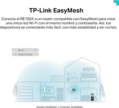 Strong REPEATER AX3000 El RE700X se conecta de forma inalámbrica a tu router, aumentando la señal de Wi-Fi 6 de doble banda (574 Mbps a 2,4 GHz, 2402 Mbps a 5 GHz) en toda tu casa. Mantén tu internet enfocado en una sola habitación o cubre una planta entera con Wi-Fi escogiendo entre 3 niveles de cobertura en la aplicación Tether. Pulsa el botón “WPS” de tu router, después el botón “WPS” del RE700X, y listo!