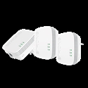 Strong PL600TRIMINI - Strong Powerline 600 Triple Pack Mini. Rango máximo de transferencia de datos: 600 Mbit/s,