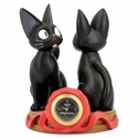 Studio-Ghibli SGH31742 - Studio Ghibli Presenta Este Reloj De Mesa - Con La Forma De Una Figura Del GatoJiji Junto 