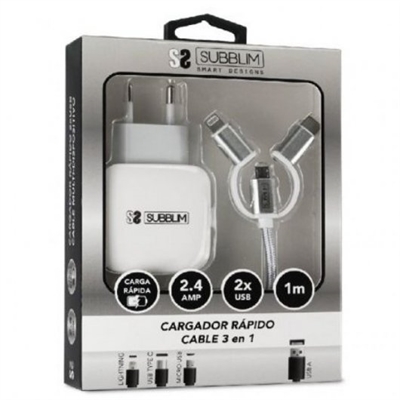 CARGADOR USB TIPO V3 – Mercadito Smart