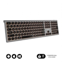 Subblim SUBKB-3MIE310 - Teclado Bluetooth/2.4G Master Iluminado Ext G/N