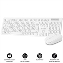 Subblim SUBKBC-CSSW11 - La combinación de Teclado y ratón Combo Business Slim Silencioso Inalámbrico 2.4G, te prop