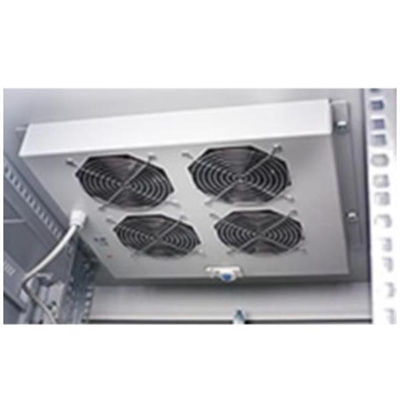 Tecnosteel P9064T 4 Fan Ventilation Unit With Thermostat - Progress - Mounting Roof Mounting - Número De Montantes Verticales: 0; Profundidad: 450 Mm; Color: Gris