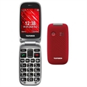 Telefunken TF-GSM-560-CAR-RD - Un Look Actual Con 3 Teclas De Acceso Directo Que Le Permitirán Permanecer En Contacto Con