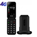 Telefunken TF-GSM-740-CAR-BK - Telefunken S740 - 4G teléfono básico - RAM 512 MB / Memoria interna 4 GB - microSD slot - 
