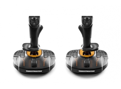 Thrustmaster 2960815 T.16000M Fcs Space Sim Duo - Pc - Tipología: Joystick; Material: Esponja; Color Primario: Negro; Vibración: Sí; Wireless: No