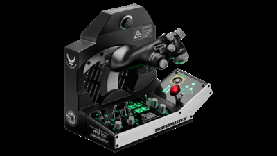 Thrustmaster 4060254 Thrustmaster VIPER TQS MISSION PACK. Tipo de dispositivo: Joystick/Palanca de control lateral + cuadrante de aceleración, Plataformas de juego soportadas: PC. Tecnología de conectividad: Alámbrico, Interfaz del dispositivo: USB. Color del producto: Negro. Fuente de energía: Cable. Ancho: 230 mm, Profundidad: 296 mm, Altura: 260 mm