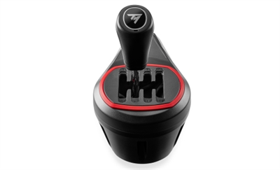 Thrustmaster 4060256 Thrustmaster TH8S Shifter. Tipo de producto: Volante de carreras, Color del producto: Negro, Rojo. Ancho: 130 mm, Profundidad: 220 mm, Altura: 240 mm. Cables incluidos: USB tipo A a USB tipo C