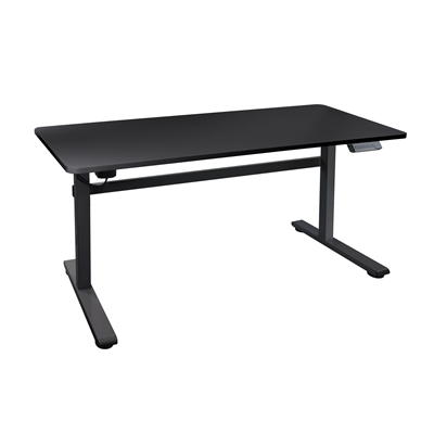 Tooq TQESSD01-BK La mesa perfecta que sostendrá tu mundo, lo elevará y lo pondrá a tus pies con solo pulsar un botón. Podrás regular la altura de la mesa gracias a su preciso panel de control. Además, el display te indicará la altura a la que se encuentra el tablero y podrás memorizar hasta tres posiciones diferentes. Disponible en blanco y en negro.