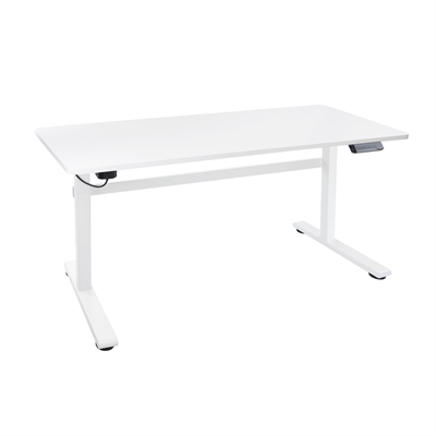 Tooq TQESSD01-W La mesa perfecta que sostendrá tu mundo, lo elevará y lo pondrá a tus pies con solo pulsar un botón. Podrás regular la altura de la mesa gracias a su preciso panel de control. Además, el display te indicará la altura a la que se encuentra el tablero y podrás memorizar hasta tres posiciones diferentes. Disponible en blanco y en negro.