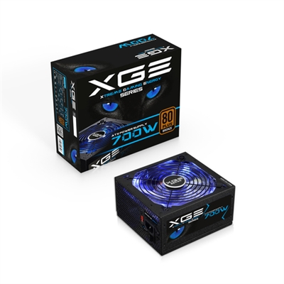 Tooq TQXGEII-700SAP La Serie Gaming Xge Ii De Tooq Está Diseñada Para Jugadores Muy Entusiastas Y Configuraciones Exigentes. Esta Serie De Fuentes De Alimentación De Alto Rendimiento Lleva El Certificado&Nbsp,80 Plus Bronze, Por Lo Que Se Garantiza Más Del 82% De Eficiencia. La Poderosa Salida +2V Garantiza La Alimentación De Microprocesadores Y Gpu Multi Núcleos De Última Generación. Esta Fuente Incorpora Un Ventilador Con Luz&Nbsp,Led Azul Apagable&Nbsp,Para Adaptar A Las Necesidades De Cada Usuario. El Ventilador Lleva Rodamientos Fabricados Con Doble Cojinete De Bolas, Con Lo Cual Tiene Una Vida Útil Exageradamente Larga (Más De 20 Años De Vida Útil Con Uso De 0 Horas Diarias). Sabemos Que Los Jugadores Exigentes Usan Torres Altas, Por Lo Tanto, Esta Fuente Incorpora Cables Extra Largos Y Mallados Para Que Los Jugadores Monten Su Equipo Tranquilamente Sin Sorpresa. En Conclusión, Es El &Ldquo,Corazón&Rdquo, Potente Y Perfecto Para Empujar Su Súper Configuración De Equipo.Especificaciones TécnicasPotencia Máxima: 700W Con Certificado 80 Plus BronzePfc Activo (Eficiencia&Gt,82%)Tipo: Intel Atx 2V V2.3 / Eps 2V V2.92 Compatible Con Atx2v V2.2, Atx2v V2.0 Etc.Protecciones: Sobretensión, Subtensión, Cortocircuito, Sobrecarga, Sobrecorriente, Protección Contra Exceso De TemperaturaVentilador Súper Silencioso De 40Mm Con Luz Led Azul Apagable Y Rodamiento Fabricado Con Doble Cojinete De Bolas. (Mtbf&Gt,80,000Hrs, Ruido&Lt,7Dba). Control Automático De Velocidad Incorporado.Compatible Con Amd/Crossfire Y Nvidia/Sli.Compatible Con Microprocesadores Multi Núcleos De Última GeneraciónCables Extra Largos Para Torres Altas Y Todos Los Cables Están MalladosRaíles De +2V: 2X +2VNormativas: Ce / Ul / Fcc / Bsmi / Gost / Ccc / Kcc / RohsMedidas: 60Mm (Fondo) X 50Mm (Ancho) X 86Mm (Alto)Conectores: X Atx 24/20 Pines, (500Mm) X X Eps/Atx 2V 8-4 Pines, (600Mm) X2 X Pci-E 6/6+2 Pines, (500+50Mm) X6 X Sata, (450+50+50Mm) X23 X 4 Pines (Periféricos)+ X 4 Pines (Disquetera), (450+50+50+50Mm) XContenido Del PaqueteFuente De Alimentación XgeiiCable De Alimentación De ,5 MHoja De Instrucciones De Multilenguaje