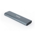 Tooq TQE-2223G - Conexión Usb-C (Usb 3. Gen2 0Gbps)Apertura Fácil, Sin TornillosCompatible Con M.2 Ngff Y N