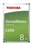 Toshiba HDWT380UZSVA - Toshiba S300 Surveillance - Disco duro - 8 TB - interno - 3.5'' - SATA 6Gb/s - 7200 rpm - 