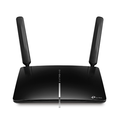 Tp-Link ARCHER MR600 TP-Link Archer MR600. Tipo de conexión WAN: RJ-45. Banda Wi-Fi: Doble banda (2,4 GHz / 5 GHz), Estándar Wi-Fi: Wi-Fi 5 (802.11ac), Tasa de transferencia de datos WLAN (máx.): 867 Mbit/s. Tipo de interfaz Ethernet LAN: Gigabit Ethernet, Ethernet LAN, velocidad de transferencia de datos: 10,100,1000 Mbit/s, Estándares de red: IEEE 802.11a, IEEE 802.11ac, IEEE 802.11b, IEEE 802.11g, IEEE 802.11n. Generación de red móvil: 4G, Estándares 3G: HSPA, HSPA+, UMTS, Estándar 4G: LTE. Algoritmos de seguridad soportados: 64-bit WEP, 128-bit WEP, WPA, WPA-PSK, WPA2, WPA2-PSK, Seguridad con cortafuegos: Domain Filter, IP, MAC Address Binding