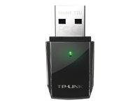 Tp-Link ARCHER T2U 802.11ac - La nueva generación WiFiEl Archer T2U de TP-LINK viene con el estándar de nueva generación Wi-Fi 802.11ac, 3 veces más rápido que las velocidades inalámbricas N. Con velocidades inalámbricas de hasta 433Mbps sobre la cristalina banda de 5 GHz o de hasta 150 Mbps en la banda de 2,4 GHz, el Archer T2U es la mejor opción para la transmisión HD sin fisuras, juegos en línea y otras tareas intensivas de banda ancha.Velocidad inalámbrica AC600La banda de 5 GHz a 433Mbps es perfecta para el streaming de vídeo en HD y los juegos en línea sin LAG; mientras que la banda de 2.4GHz a 150Mbps es perfecta para un uso medio, como la navegación por Internet.Lo mejor de ambas bandasEl Archer T2U de TP-LINK es un adaptador USB de banda dual que proporciona acceso a las bandas de 5 GHz y 2,4 GHz con los últimos estándares y compatibilidad con las versiones anteriores de la red Wi-Fi existente. Da a los usuarios la capacidad de acceder a las cristalinas conexiones de 5GHz para actualizar su portátil o capacidades inalámbricas del PC, garantizando al mismo tiempo que todavía puedan acceder a las redes inalámbricas de banda de 2,4 GHz.Encriptaciones WPA / WPA2 - Seguridad AvanzadaEl T2U ofrece encriptaciones WPA/WPA2 creadas por la Wi-Fi Alliance, promoviendo la interoperabilidad y la seguridad para su WLAN para proteger de manera eficaz y eficiente su red inalámbrica.Utilidad incluida - Instalación rápida y sin complicacionesCon su utilidad de configuración inalámbrica incluida y el botón WPS, el T2U es muy fácil y seguro de configurar incluso para los usuarios novatos.