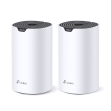 Tp-Link DECO S7 2-PACK TP-Link DECO S7 (2-Pack). Color del producto: Blanco, Tipo de antena: Interno, Tipo de producto: Enrutador de malla. Banda Wi-Fi: Doble banda (2,4 GHz / 5 GHz), Estándar Wi-Fi: Wi-Fi 5 (802.11ac), Wi-Fi estándares: 802.11a, 802.11b, 802.11g, Wi-Fi 4 (802.11n), Wi-Fi 5 (802.11ac). Frecuencia del procesador: 1,2 GHz, Seguridad con cortafuegos: SPI Firewall, Potencia de transmisión (CE): 20 - 23 dbm. Ancho: 162,3 mm, Profundidad: 90,7 mm, Altura: 90,7 mm. Número de productos incluidos: 2 pieza(s), Número de unidades incluidas: 2 pieza(s)