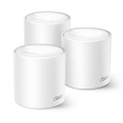 Tp-Link DECO X10 3-PACK TP-Link Deco X10. Color del producto: Blanco, Tipo de antena: Interno, Tipo de producto: Enrutador de malla. Banda Wi-Fi: Doble banda (2,4 GHz / 5 GHz), Estándar Wi-Fi: Wi-Fi 6 (802.11ax), Tasa de transferencia de datos WLAN (máx.): 1500 Mbit/s. Prestaciones de control parental: Hora de dormir, Perfiles personalizados, Family online time ranking, Tiempo en familia, Off time,..., Modos de funcionamiento: Router Mode, Access Point Mode. Ancho: 110 mm, Profundidad: 110 mm, Altura: 114 mm. Número de unidades incluidas: 3 pieza(s)