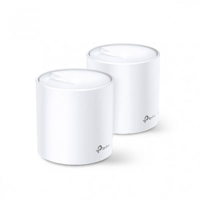 Tp-Link DECO X20(2-PACK) Sistema Wifi Tp- Link Decox20-Pk2 Elocidad 574 Mbps En 2.4 Ghz 1201 Mbps - Tipo Alimentación: Ac; Número De Puertos Lan: 1 N; Ubicación: Interior; Frecuencia Rf: 2,4/5 Ghz; Velocidad Wireless: 1200 Mbit/S; Wireless Security: Sí; Supporto Poe 802.3Af: No