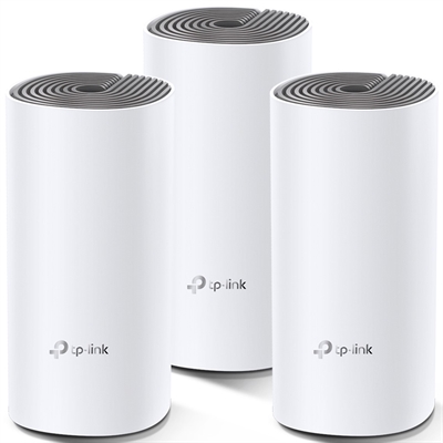 Tp---Link DECO-E4-3-PACK Deco E4(3 - Pack)Sistema Wi - Fi Mesh Para Toda La Casa Ac1200  Deco Usa Un Sistema De Unidades Para Lograr Una Cobertura Wi - FiPerfecta Para El Hogar ¡Elimina Las Zonas De Baja Señal De Una Vez PorTodas!   Con La ...