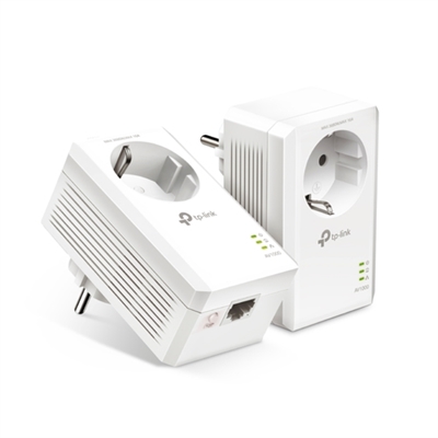 Tp-Link TL-PA7017P KIT TP-LINK TL-PA7017P KIT. Rango máximo de transferencia de datos: 1000 Mbit/s, Estándares de red: IEEE 1901,IEEE 802.3,IEEE 802.3ab,IEEE 802.3u, Tipo de interfaz Ethernet LAN: Gigabit Ethernet. Consumo energético: 2,3 W, Consumo de energía (inactivo): 0,5 W. Color del producto: Blanco, Certificación: CE. Ancho: 58 mm, Profundidad: 42 mm, Altura: 95 mm. Cantidad por paquete: 2 pieza(s), Cables incluidos: LAN (RJ-45)