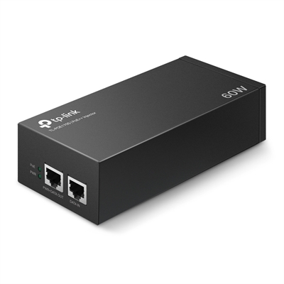 Tp---Link TL-POE170S Tl - Poe170sPoe++ Inyector  2 Puertos Gigabit Garantizan Una Transmisión Más Rápida  Cumple Con Los Estándares Ieee802.3Af - At - Bt * - Suministra Hasta 60 W  Reduce Los Costos De Infraestructura Al Transmitir D...