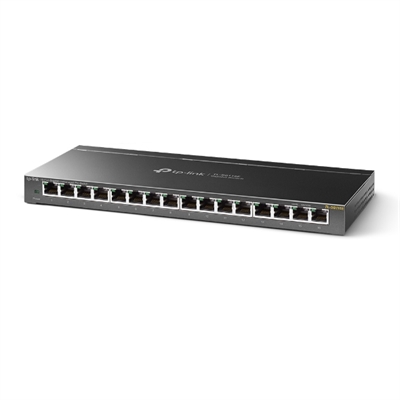 Tp---Link TL-SG116E Conmutador Easy Smart Gigabit De 16 Puertos  16 Puertos Rj45 10 - 100 - 1000Mbps  Plug And Play - Sin Necesidad De Configuración  Caja Metálica Duradera De Calidad Superior Y Profesiónal  Gestión Inteligente Vía Inter...