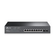 Tp-Link TL-SG2210MP &Quot Jetstream? 10-Port Gigabit Smart Switch With 8-Port Poe+ Port: 8× Gigabit Poe+ Ports 2× Gigabit Sfp Slotsspec: 802.3At/Af 150 W Poe Power 1U 13-Inch Rack-Mountable Steel Casefeature: Integration With Omada Sdn Controller 802.1Q Vlan Stp/R