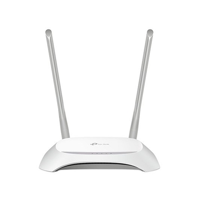 Tp-Link TL-WR850N Especificaciones TécnicasCaracterísticas De HardwareInterfaz 4 Puertos Lan0 / 00Mbps Puerto Wan 0 / 00MbpsBotón Botón Wps / ResetAntena 2 AntenasFuente De Alimentación Externa 9Vdc / 0.6AEstándares Inalámbricos Ieee 802.N, Ieee 802.G, Ieee 802.BDimensiones (W X D X H) 7.2 X 5.0 X.4 Pulg. (82 X 28 X 35 Mm)Características InalámbricasFrecuencia 2.4-2.4835GhzTasa De Señal N: Hasta 300Mbps (Dinámico)G: Hasta 54Mbps (Dinámico)B: Hasta Mbps (Dinámico)Potencia De Transmision Ce:&Lt,20DbmFcc:&Lt,30DbmFunciones Inalámbricas Activar / Desactivar Radio Inalámbrica, Wds Bridge, Wmm, Estadísticas InalámbricasSeguridad Inalámbrica Wep De 64/28 Bits, Wpa / Wpa2, Wpa-Psk / Wpa2-PskCaracterísticas De SoftwareCalidad De Servicio Wmm, Bandwidth ControlTipo De Wan Ip Dinámica / Ip Estática / Pppoe /Pptp / L2tpAdministración Control De AccesoGestión Local GestiónRemotaConfiguración Ágil (Opcional)Dhcp Servidor, Cliente, Lista De Clientes Dhcp,Reserva De DireccionesReenvío De Puertos Servidor Virtual, Activación De Puertos, Upnp, DmzDns Dinámico Dyndns, Comexe, No-IpPaso De Vpn Pptp, L2tp, Ipsec (Jefe Esp)Control De Acceso Control Parental, Control De Administración Local, Lista De Hosts, Programación De Acceso, Gestión De ReglasSeguridad De Firewall Dos, Spi FirewallFiltro De Dirección Ip / Filtro De Dirección Mac / DominioIp Y Enlace De Dirección MacProtocolos Soporta Ipv4 Y Ipv6Red De Invitados Red De Invitados De 2.4Ghz XOtrosProceso De Dar Un Título Ce, RohsContenidos Del Paquete Wireless N Router Tl-Wr850nUnidad De Fuente De AlimentaciónCable EthernetGuía De Instalación RápidaRequisitos Del Sistema Windows 2000 / Xp / Vista &Trade,, Windows 7, Windows 8, Windows 8., Windows 0 O Mac Os O Sistema Operativo Basado En LinuxAmbiente Temperatura De Funcionamiento: 0 ~ 40 (32 ~ 04 )Temperatura De Almacenamiento: -40 ~ 70 (-40 ~ 58 )Humedad De Funcionamiento: 0% ~ 90% Sin CondensaciónHumedad De Almacenamiento: 5% ~ 90 % Sin Condensación