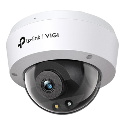 Tp-Link VIGI C230(4MM) 3Mp Full-Color Dome Network Camera. Spec: H.265+/H.265/H.264+/H.264 1/2.8 Progressive Scan Cmos Color/0.005 Lux@F1.6 0 Lux With Ir/White Light 25Fps/30Fps (2304X12962048X1280 1920X10801280X720) Poe/12V Dc 4 Mm Fixed Lens Built-In Microphone Ik10 Ip67. Feature: Full-Color And Ir Night Vision (Up To 30 M) Smart Detection (Human &Vehicle Classification)(Motion Detection Area Intrusion Detection Line-Crossing Detection Camera Tampering Detection Abandoned Object Detection Object Removal Detection Area Entrance Detection Area Exiting Detection Vehicle Detection Human Detection) Smartvid (Smart Ir Dwdr 3D Dnr Blc) Onvif Remote Monitoring Vigi App Web Vigi Security Manager