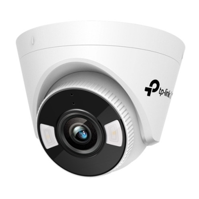 Tp-Link VIGI C440(2.8MM) 4Mp Full-Color Turret Network Camera. Spec:H.265+/H.265/H.264+/H.264 1/3 Progressive Scan Cmos Color/0.005 Lux@F1.6 0 Lux With Ir/White Light 25Fps/30Fps ( 2560X14402304X1296 2048X1280 1920X1080) Poe/12V Dc 2.8 Mm Fixed Lens Built-In Microphone Speaker Micro-Sd Slot. Feature: Full-Color And Ir Night Vision (Up To 30 M) Active Defense Two-Way Audio On-Board Storage Smart Detection (Motion Detection(Human Targets Classification) Camera Tampering Line-Crossing Area Intrusion) Smartvid (Smart Ir Wdr 3D Dnr Blc) Corridor Mode Onvif Remote Monitoring Vigi App Web Vigi Security Manager