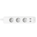 Tp-Link TAPO P300 - Regleta inteligente Wi-FiRegleta Wi-Fi inteligente. Dispone de 3 enchufes y 2 puertos USB 