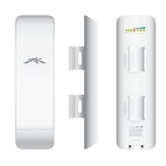 Ubiquiti NSM2 Ubiquiti NSM2. Rango máximo de transferencia de datos: 150 Mbit/s, Ethernet LAN, velocidad de transferencia de datos: 10,100 Mbit/s, Frecuencia de banda: 2.4 GHz. Voltaje de entrada AC: 24 V, Corriente de entrada: 0.5 A, Consumo energético: 8 W. Color del producto: Blanco, Certificación: RoHS, FCC Part 15.247, IC RS210, CE. Características de la antena: Antena integrada, Ganancia de la antena (max): 11,2 dBi. Modelo del procesador: Qualcomm Atheros, Frecuencia del procesador: 400 MHz, Arquitectura del procesador: MIPS 24Kc