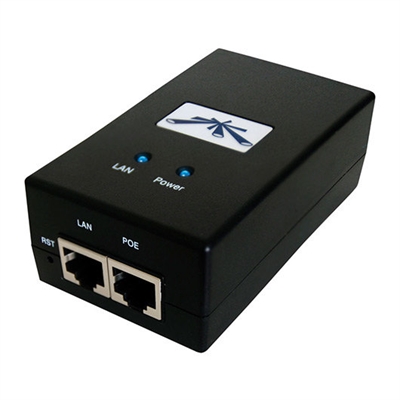 Ubiquiti POE-48-24W-G La descarga electrostÃ¡tica (ESD) es la principal causa de fallos en dispositivos externos. Puedes proteger tus dispositivos eficazmente contra la ESD usando un Adaptador PoE Ubiquiti, TOUGHCable y conectores TOUGHCable. Los modelos de adaptadores PoE especÃ­ficos estÃ¡n diseÃ±ados para AirGateway. El airGateway es un CPE compacto (consumidorLocal) puerta de enlace con Wi-Fi incorporado utilizado para conectar la red local a la red WISP.