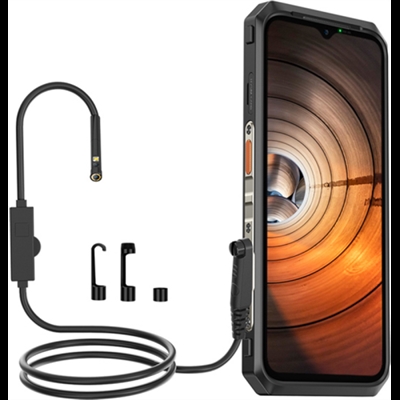 Ulefone ULEUSMARTE02 Endoscópio Ulefone uSmart E02 para Power Armor 19, 18T/18, 16 Pro, 13, 9/9E..