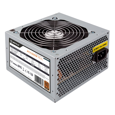 Unykach 52500 Atx 500W 80+ Bronce Full Range Bulk